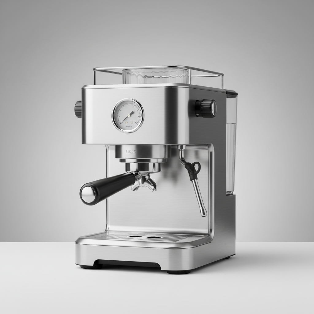 Illustrative Darstellung einer Espressomaschine