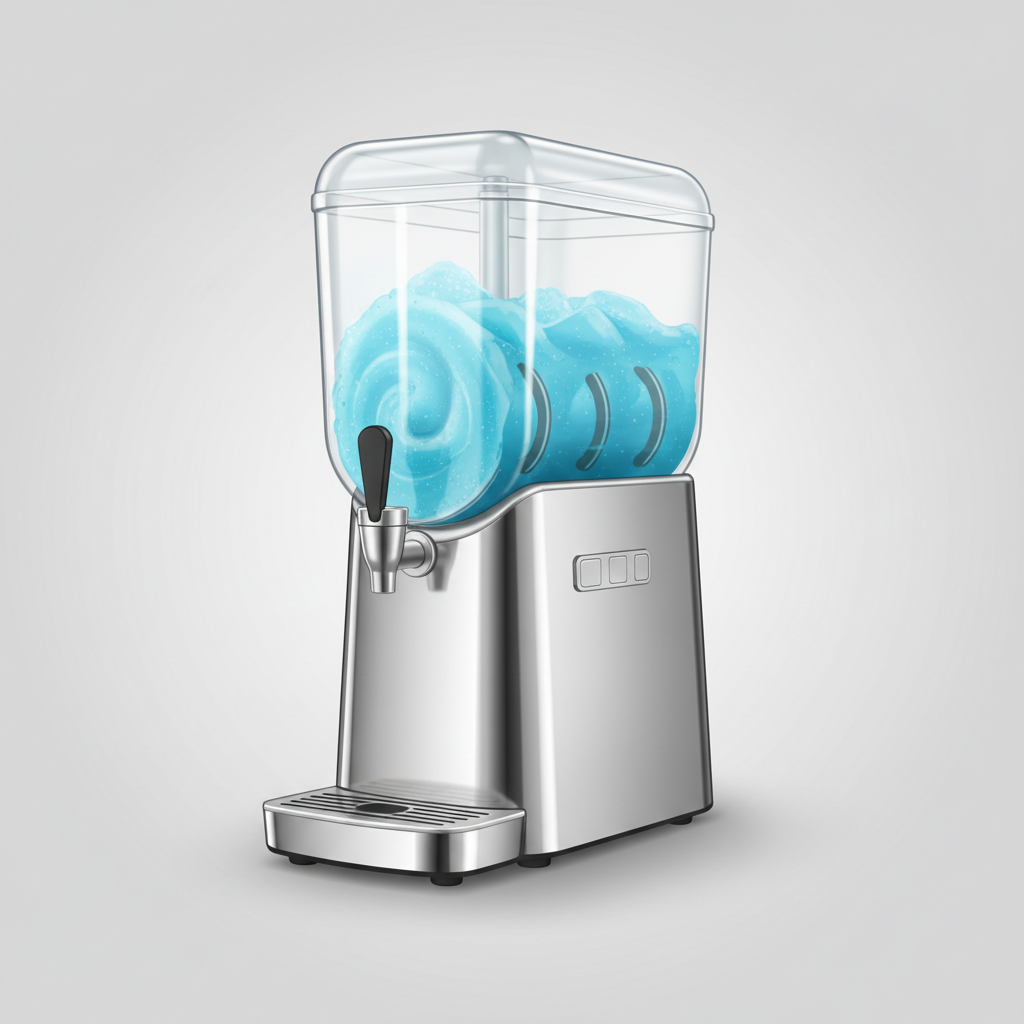 Illustrative Darstellung einer Slush-Maschine